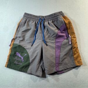 Puma x Kidsuper Studios Colorblock Shorts, Storm Front